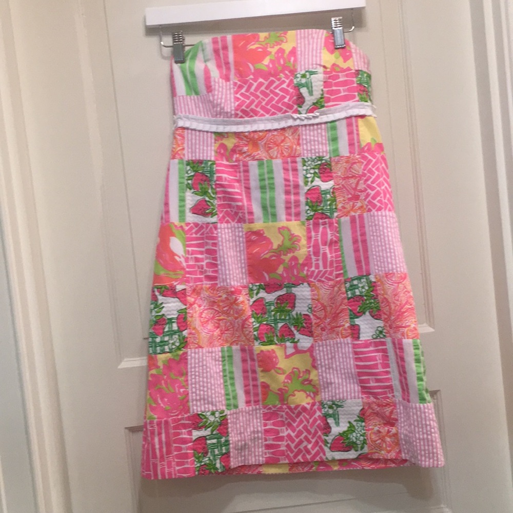 Strapless Lilly Pulitzer Dress MAKE OFFERS